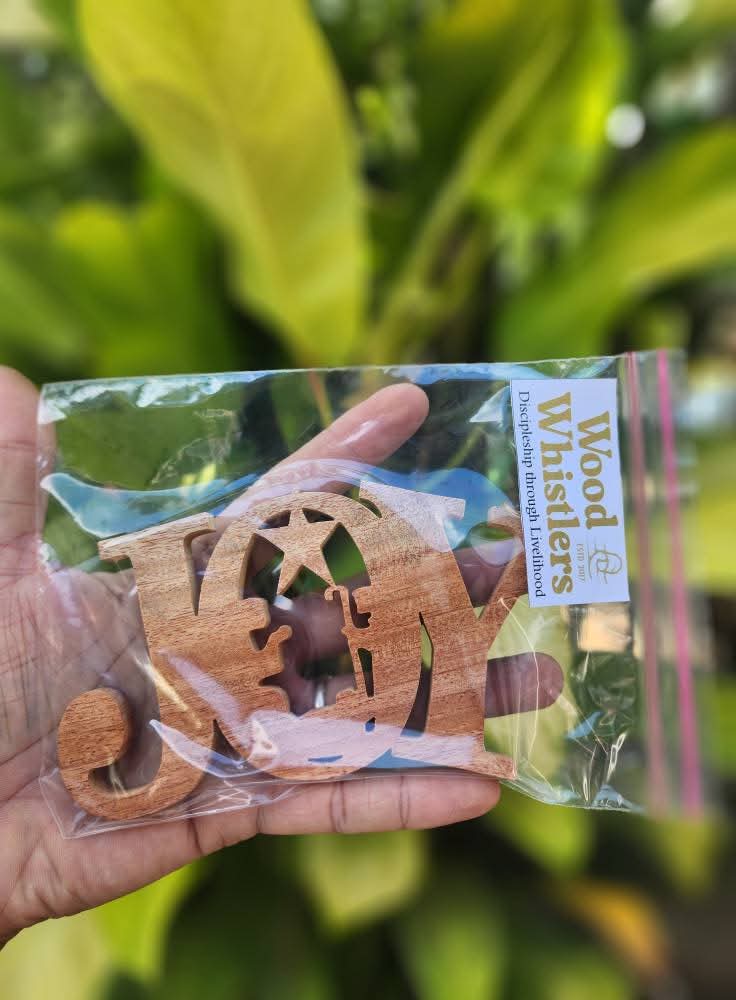 Joy Christmas Ornament